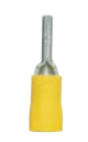 Carroll Yellow Copper Grip Wire Pin Crimp Terminal (Pack Of 100)