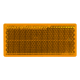 Whitevision 70mm X 30mm Amber Self Adhesive Reflector 