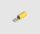 Yellow 6.3mm Male Blade Crimp Terminal (Pack Of 100)