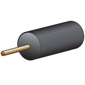Black 16/0.30 High Tension Cable (30m Roll)