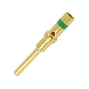 DEUTSCH SIZE 16 GOLD MALE PIN TERMINAL TO SUIT 1.0mm2 - 2.0mm2 CABLE