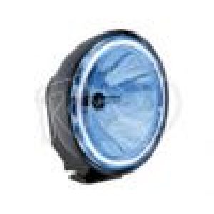Britax X-Ray Vision 200 Series 12-24V 35W 6000K HID Broad Beam Driving Light With Blue Lens And White LED Position Ring