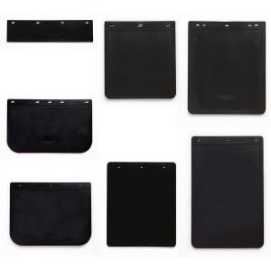 12" X 14" Black PVC Mudflap  