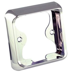 LED Chrome Single Bracket To Suit 100 Series Lights