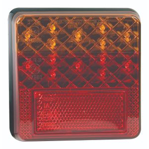LED 12V Combination Tailight (With Black Background)