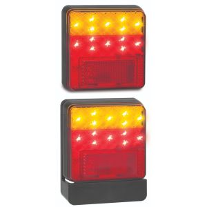 LED 12V Combination Tailight Set With Number Plate Light