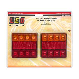 LED 12V Combination Tailight (Blister Pack Of 2)