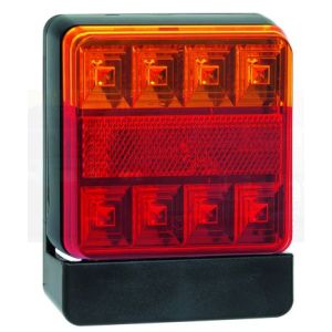 LED 12V Combination Tailight With Number Plate Light