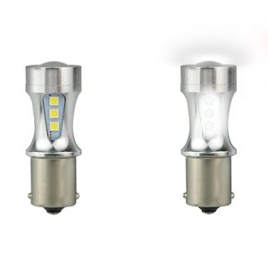 LED 12-24V BA15S White Globe (Blister Pack Of 1)  