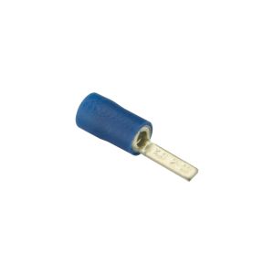 Quikcrimp 2.3mm Red Flat Blade Crimp Terminal (Pack Of 100)