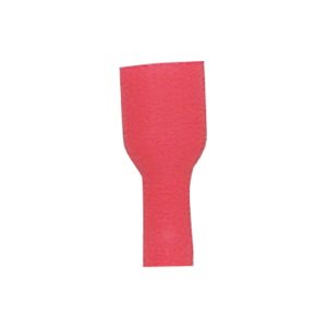 Quikcrimp Yellow 6.4mm Fully Insulated Female Blade Crimp Terminal (Pack Of 50)
