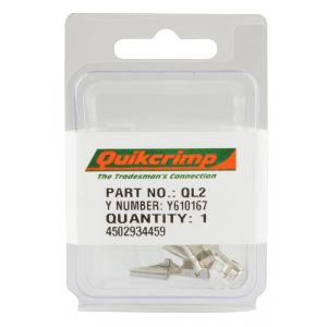 Quikcrimp 2 Circuit 8mm Complete Connector Housing Kit 