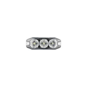 LED 12-24V Mini Front Indicator Light With Clear Lens (89 X 30 X 8mm) (Blister Pack Of 2) 