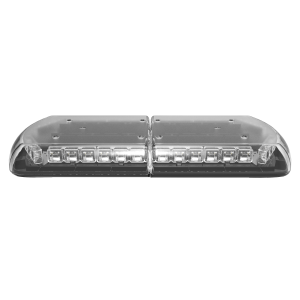 ECCO 12 SERIES 610mm AMBER LIGHT BAR WITH CLEAR LENS