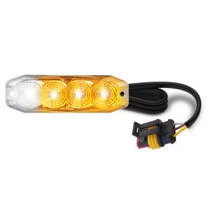 LED 12-24V CAT 1 INDICATOR/PARK LIGHT WITH AMP PLUG