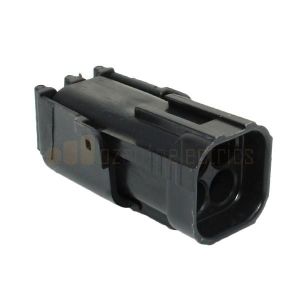 Quikcrimp 4 Pin Square Style Male Weatherpack Connector Housing (Pack Of 50) 
