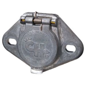 Cole Hersee 7 Pin Heavy Duty Metal Trailer Socket With Split Pins 