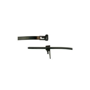 Quikcrimp 300mm X 8mm Black Releasable Cable Tie (Pack Of 100)