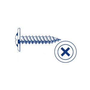 Quikcrimp 15mm  8GA Self Tapper Washer Face Screw (Pack Of 100)