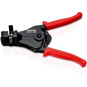 Knipex 180mm Insulation Strippers With Shaped Blades 