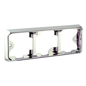 LED Chrome Triple Bracket To Suit 125 Series Lights