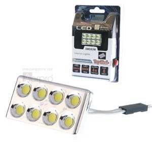 Aerpro 12V 8 SMD White LED Interior Hyperformance Festoon Globe (Blister Pack Of 1)