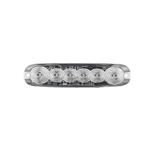 LED 12-24V Slimline Low Profile Reverse Light (131 X 30 X 8mm)(Blister Pack Of 2) 