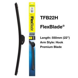 Tridon 550mm Flexblade Wiper With Hook  