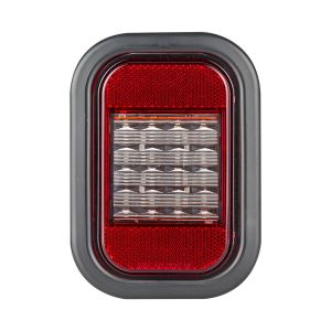 LED 9-32V Grommet Mounted Stop/Tail Light Kit With Clear Lens (Blister Pack Of 1) 
