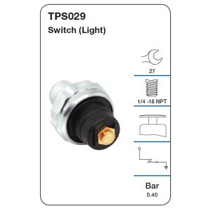 Tridon Oil Pressure Sender Unit  