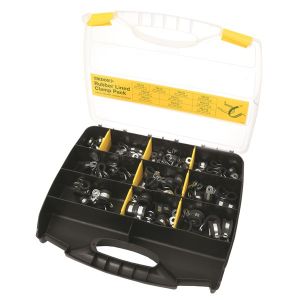 Tridon Rubber Lined P Clip Assortment