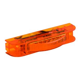 LED 12V Amber Slimline Marker Light (102 X 19 X 35mm)