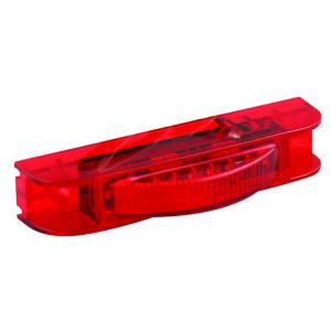 LED 12V Red Slimline Marker Light (102 X 19 X 35mm)