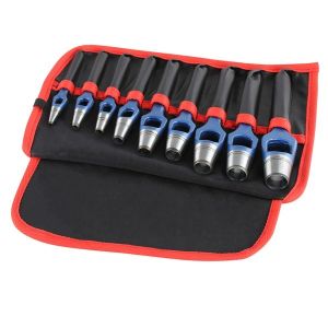 Rennsteig 9 Piece Hollow Wad Punch Set