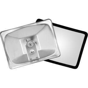 Britax 150mm X 110mm Bolt On Stainless Steel Spot Mirror 