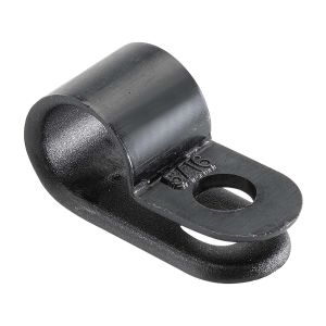 Narva 3/8" Black Nylon P Clamp (Pack Of 5)