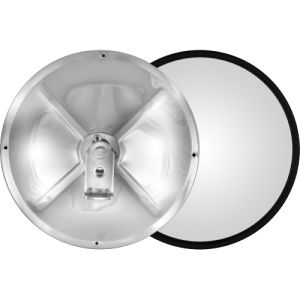 Britax 216mm Stainless Steel Bolt On Spot Mirror  
