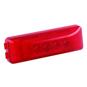 LED 12V Red Rear End Outline Marker Light (105 X 28 X 25mm)