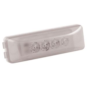 LED 12V White Front End Outline Marker Light (105 X 28 X 25mm)