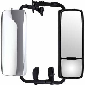 Britax Volvo 24V Rh Electric Dual Flat/Convex Heated Mirror Assembly 