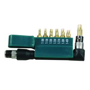 KC 8 Piece Tamperproof Bit Set