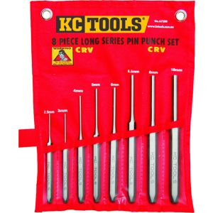 KC 8 Piece Long Pin Punch Set