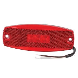 Narva 9-33V Red LED Rear End Outline Marker Light With In-Built Retro Reflector 