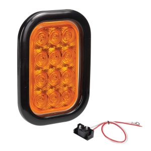 Narva 9-33V Model 45 LED Grommet Mounted Rear Indicator Light (Blister Pack Of 1 (Light Only)) 