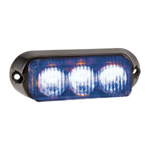 Narva 12-24V High Powered Blue LED Warning Light With Multiple Flash Patterns (100 X 45 X 33mm) 