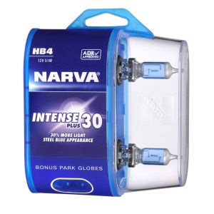 Narva Intense 12V 51W HB4 QH Globe (Blister Pack Of 2) 