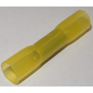 Q-LED Yellow Adhesive Lined Heatshrink Cable Joiner (Pack Of 50) 