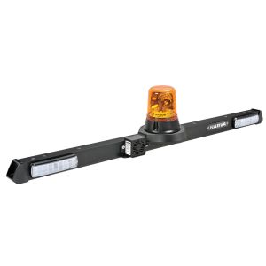 Narva 1.2m Mine Bar With 12V Beacon, 10-30V LED Combo Lights & 12-24V 97dB Reverse Alarm 