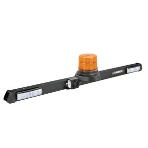 Narva 1.2m Mine Bar With 12-24 LED Beacon, 10-30V Combo Tailights, Reverse Lights & 12-24V 97dB Reverse Alarm
