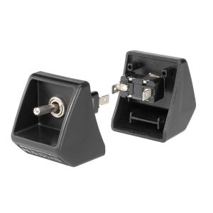 Narva Mine Bar Moulded End Cap With Work Light Switches (Set Of 2) 
